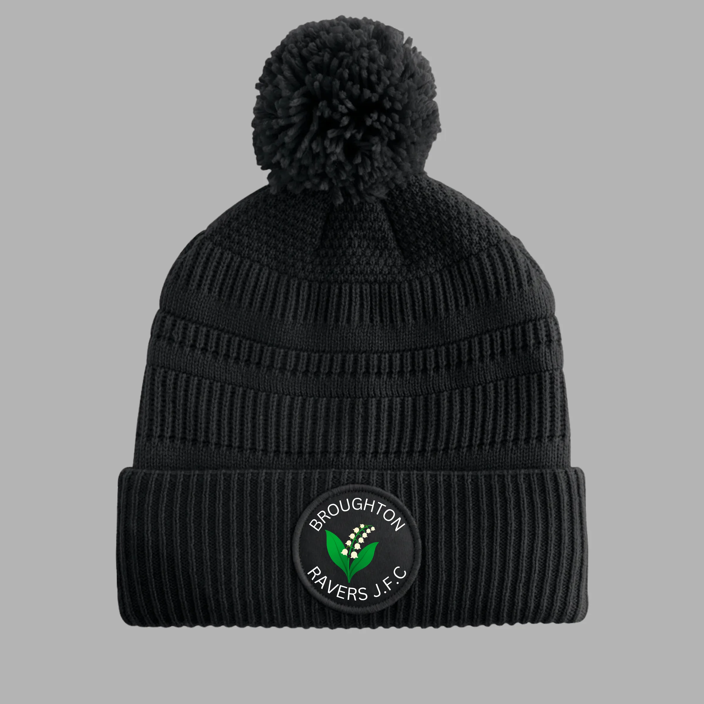 Patch Bobble Hat
