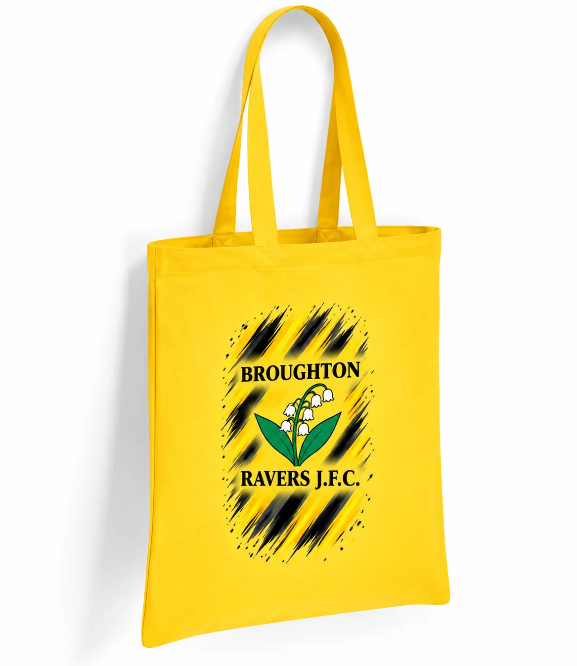 yellow home tote