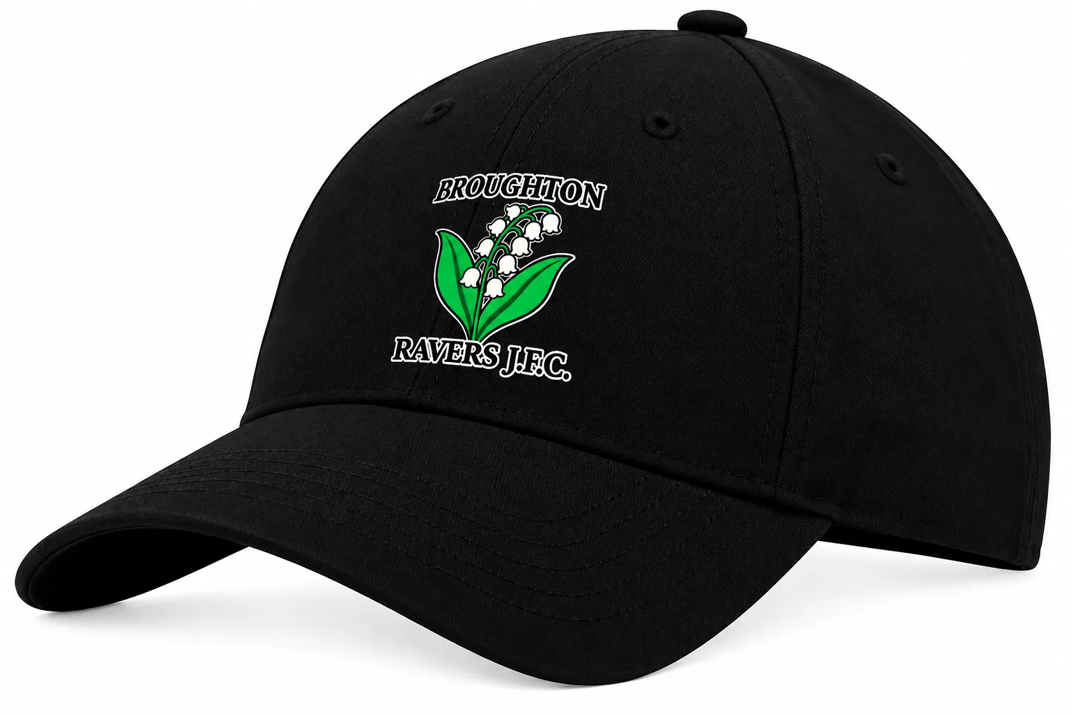 logo black cap