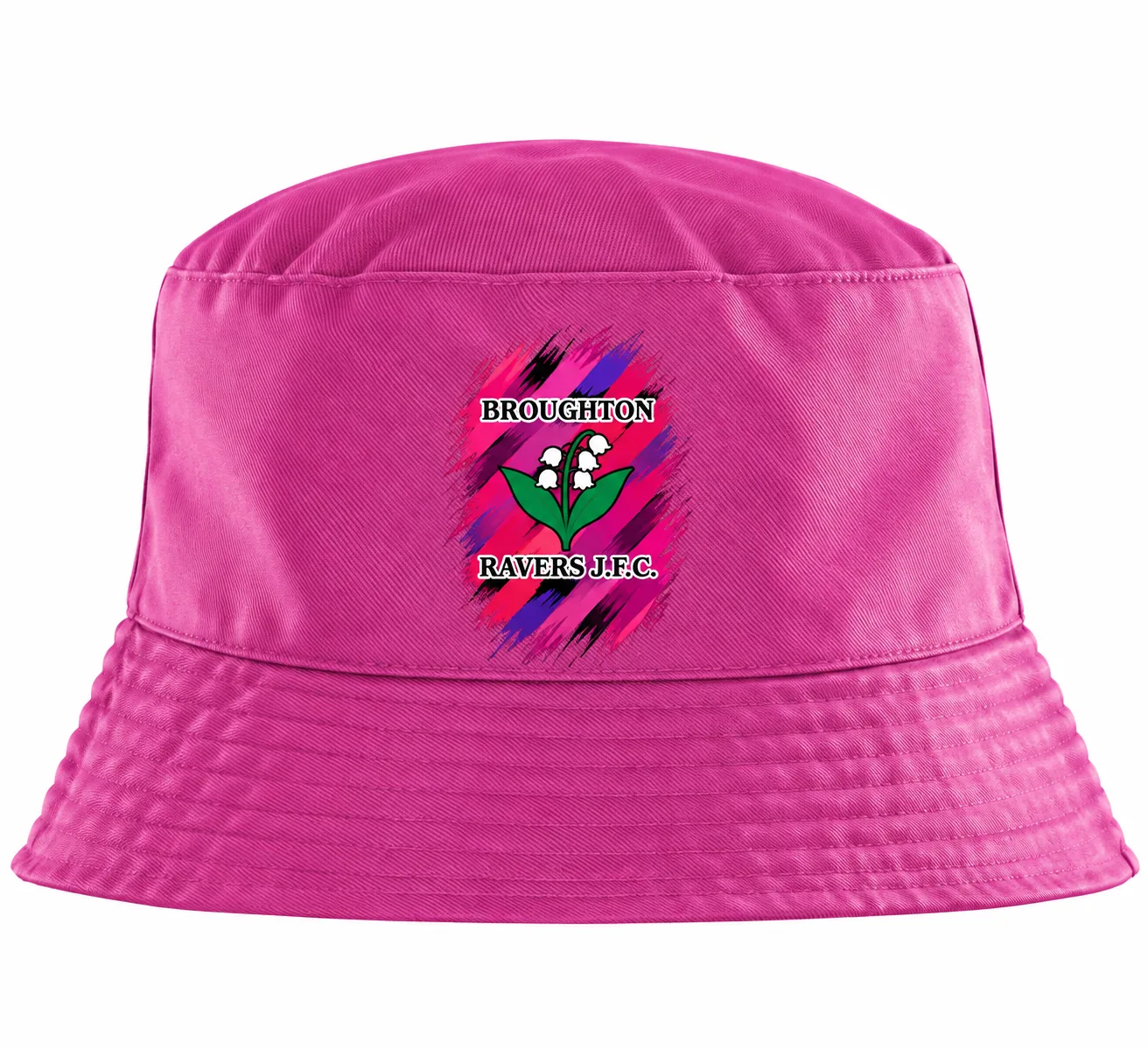 pink away bucket hat